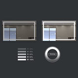 Spectro 36x60 inch LED Lighted Mirror, 4-Button Control, 5500K Cool White / 4200k White / 3000K Warm